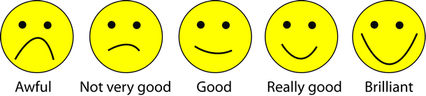 smiley faces