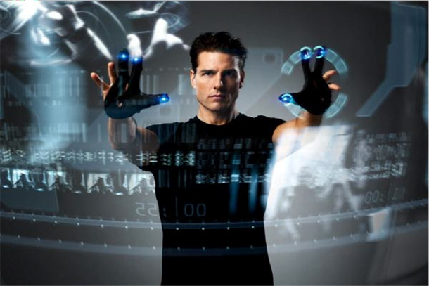 Controlling a screen with gestures.